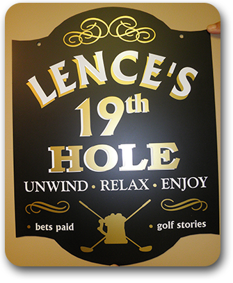 19th Hole Sign